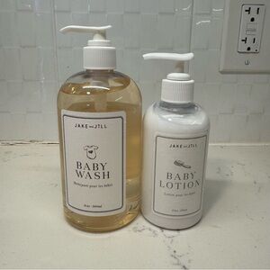 Brand new Jake & Jill All Natural Baby Wash and Lotion Set